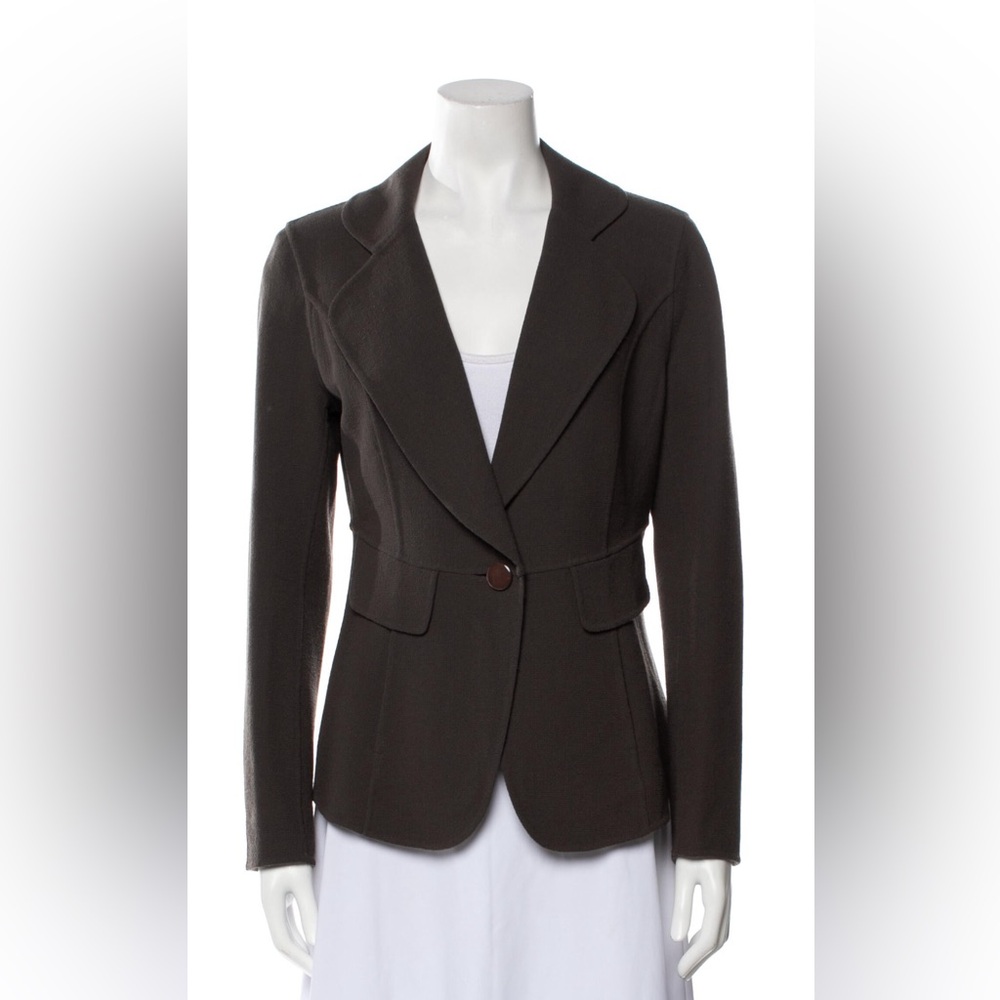 St. John pointed collar Blazer US 4 NWOT